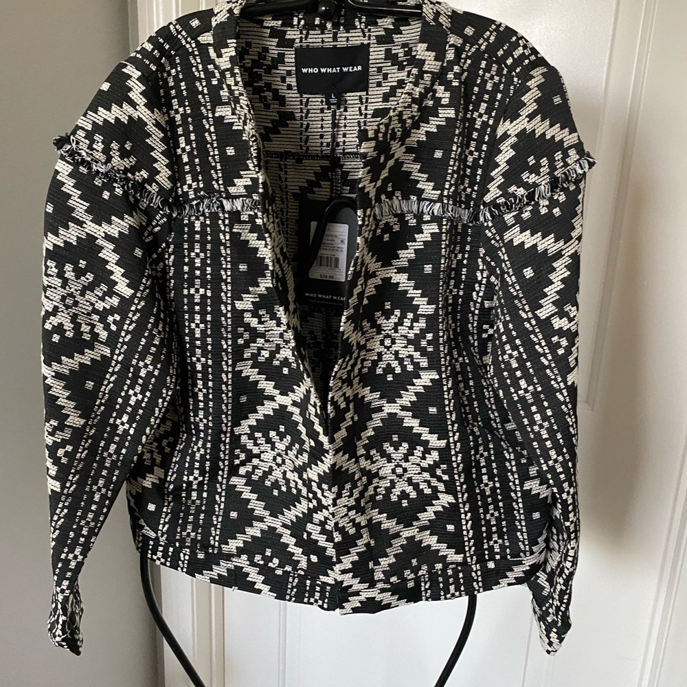 Who What Wear Crop Jacket - Picture 4 of 10